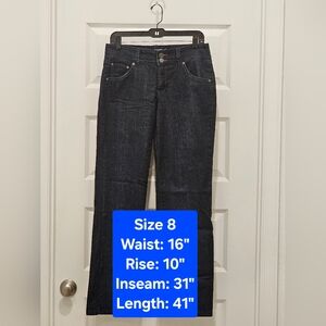 Jeanstar Premium Denim 5-Pocket Jeans, EUC, Size 8 Regular